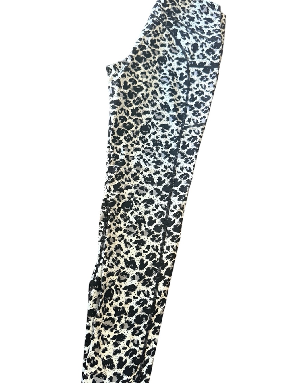 ZYIA Black and White Animal Print Leggings